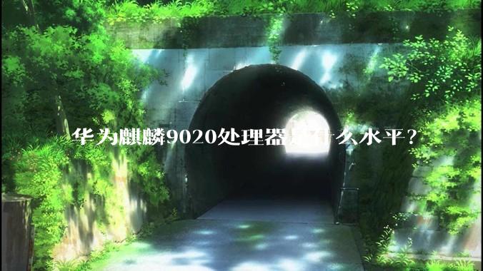华为麒麟9020处理器是什么水平？